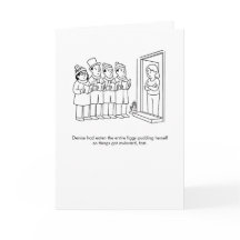 Carte de vacances Figgy Pudding