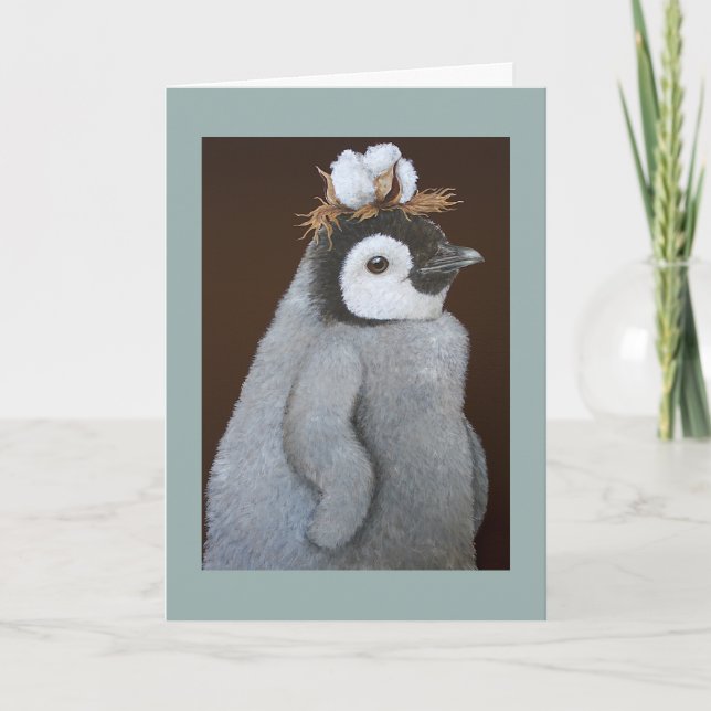 Carte de vacances FIne Southern Penguin (Devant)