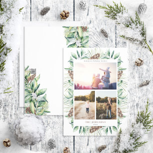 Carte de vacances Fir Cone Winter 3 Photo