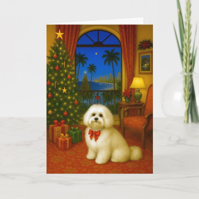 Carte de vacances Havanese (Devant)