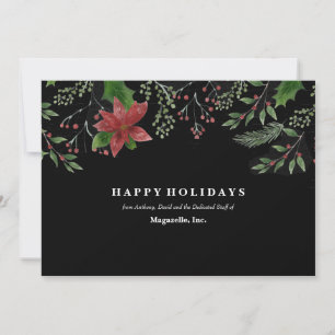 Carte de vacances Joyeux Mistletoe