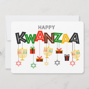Carte de vacances Kwanzaa