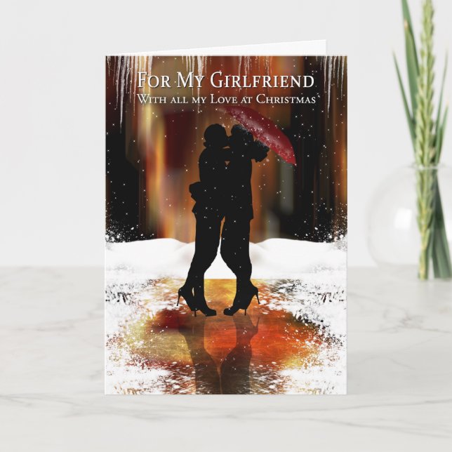 Carte de vacances Lesbienne Girfriend avec couple (Devant)