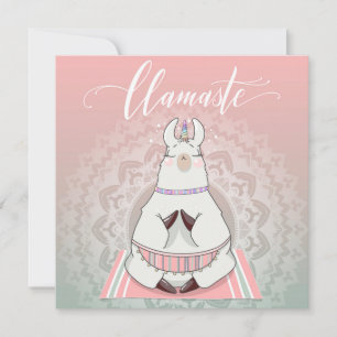 Carte de vacances Llama