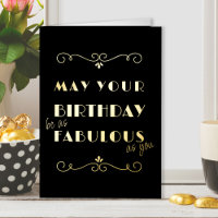 Anniversaire aussi fabuleux que vous Typographie A