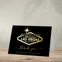 Mariage de Rêve Élégant à Las Vegas Remerciements
