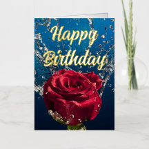 Roses rouges personnalisées Elégant désir d'annive
