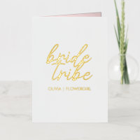 Tribe de mariée | Fleur Mariage Fille Moderne