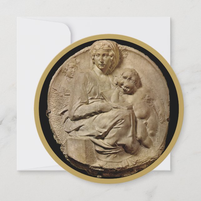 Carte de vacances Michelangelo Tondo Pitti (Devant)