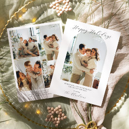 Carte de vacances moderne boho