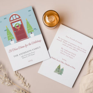 Carte de vacances Noël Moving Faire-part