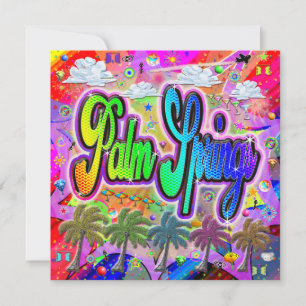 Carte de vacances Palm Springs Vista Express