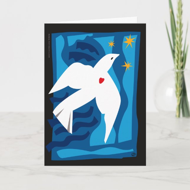 Carte de vacances Peace Dove (Devant)