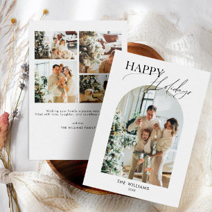 Carte de vacances photo Arche Carte de Noël