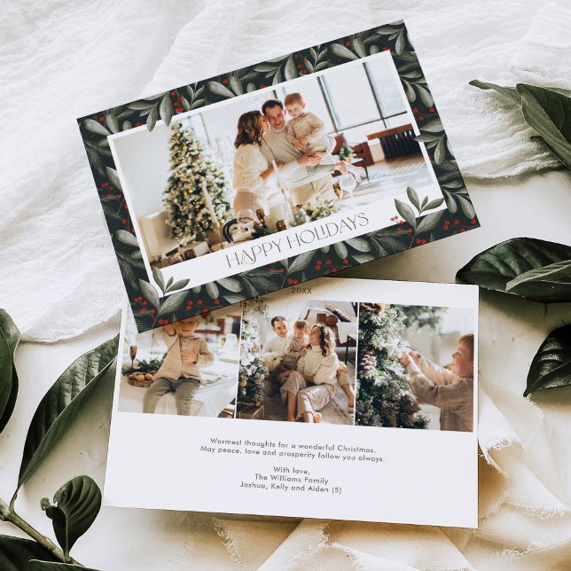 Carte de vacances photo de Noël Horizontal (Créateur téléchargé)
