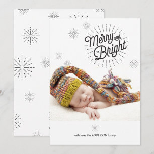 Carte de vacances photo Starburst 1