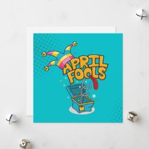 Carte de vacances Pink April Folies Day