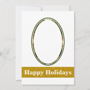 Carte de vacances Plat Deck The Halls