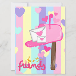 Carte de vacances plate