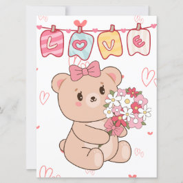 Carte de vacances plate