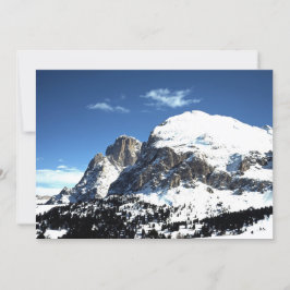 Carte de vacances Plattkofel et Langkofel Italie