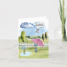 Carte de vacances pliée