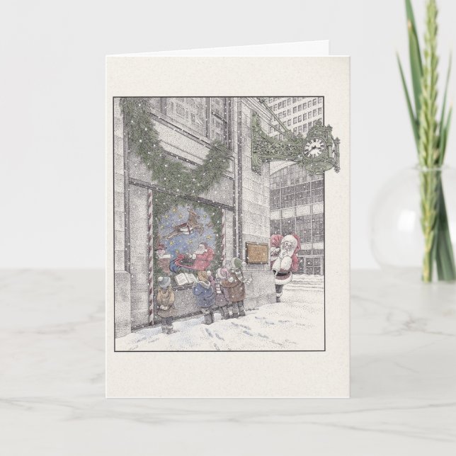 Carte de vacances pliée (Devant)