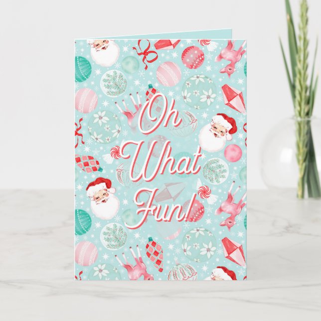 Carte de vacances pliée (Devant)