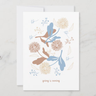 Carte de vacances pour Fleur sauvage Dandelion Swe