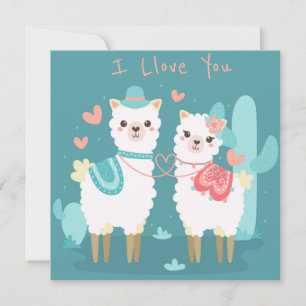 Carte de vacances pour la Saint Valentin