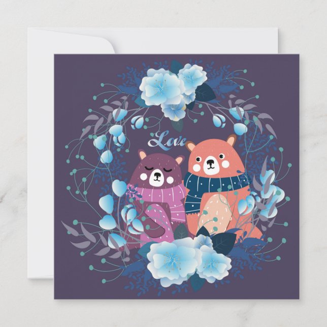 Carte de vacances pour la Saint Valentin (Devant)