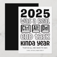 Carte de vacances pour le Nouvel An