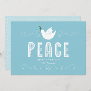 Carte de vacances pour Noël