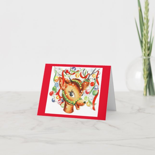 Carte de vacances Reindeer Grandchild (Devant)