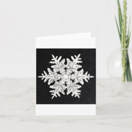 Carte de vacances Snowflake 4