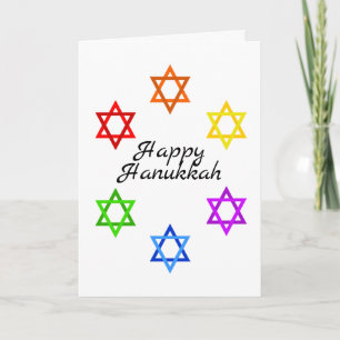 Carte de vacances Star of David Hanoukka Pride