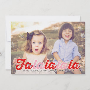 Carte de vacances sur caméra personnalisée