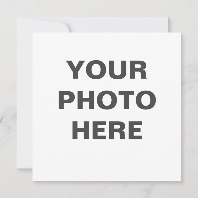 Carte de vacances sur mesure (Devant)