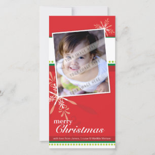 CARTE DE VACANCES TENDANTE :: 5P brillamment flash