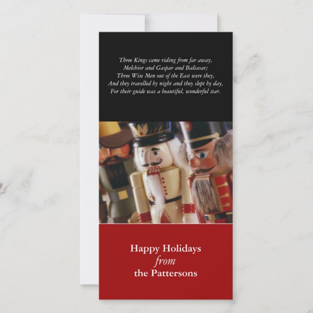Carte de vacances Trois Rois (Devant)
