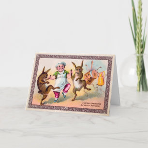 Carte de vacances Victorian Dancing Things