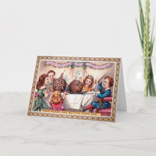 Carte de vacances victorienne Odd