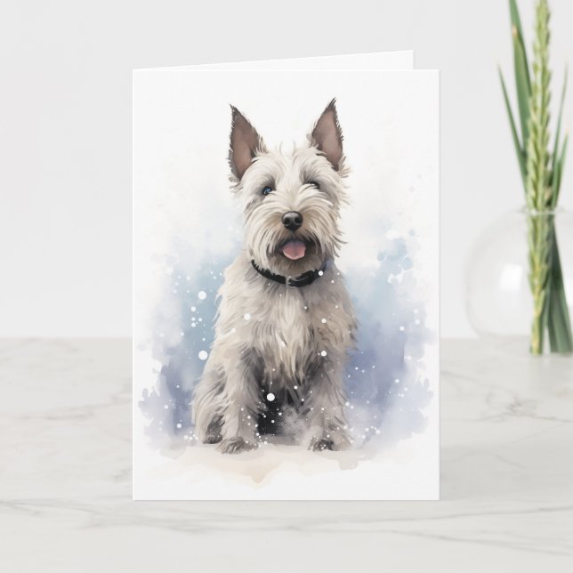 Carte de vacances Westie (Devant)