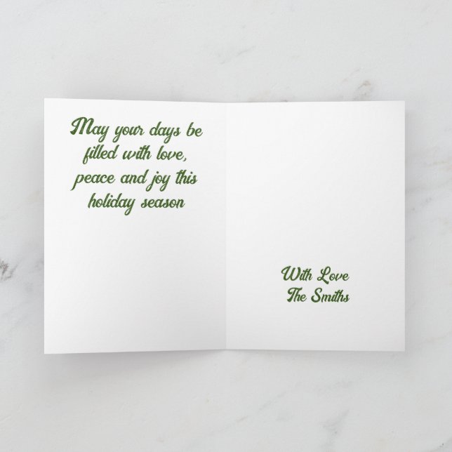 Carte de vacances WinTER AT WEST HILLS RANCH (Intérieur)