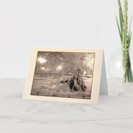 Carte de vacances 'Winter Magic' - Vide