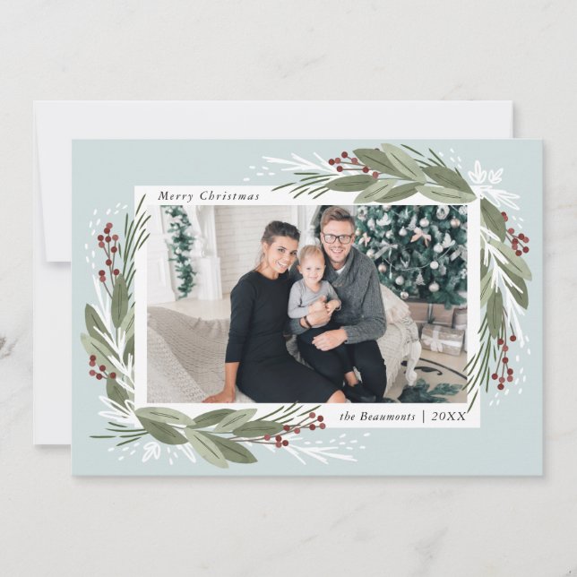 Carte de vacances Winterberry (Devant)