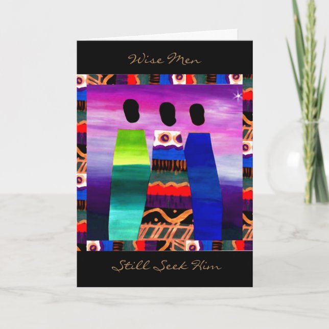 Carte de vacances Wise Men (Devant)