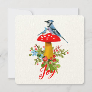 Carte de vacances Woodland Joy Flat