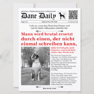 Carte de valentin journalistique Meilleur ami Gran