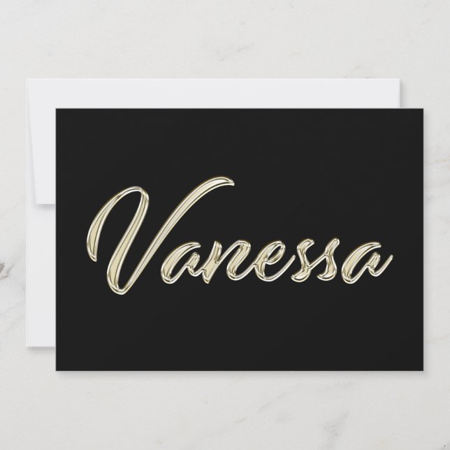 Carte de Vanessa White Gold (Devant)